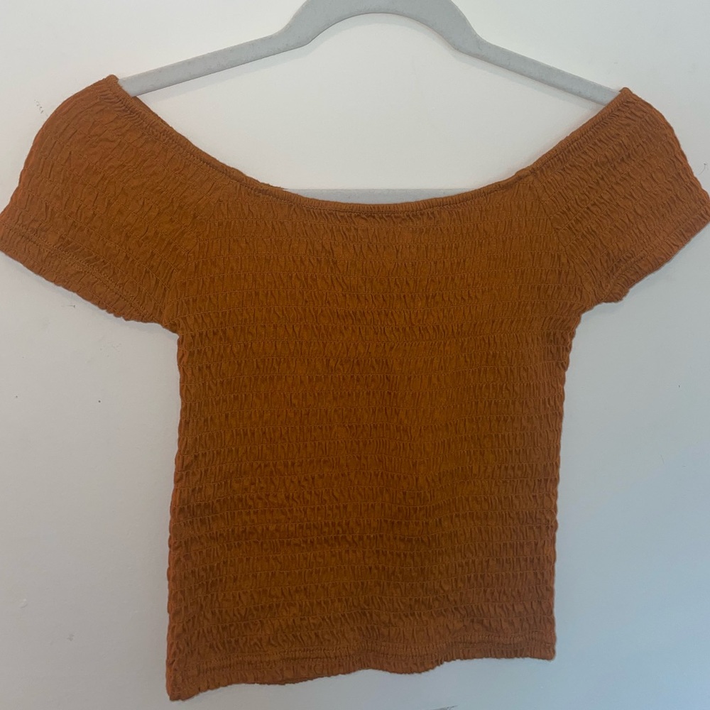 Off the Shoulder Crop Top